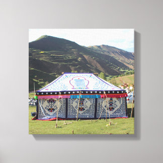 Lienzo Amdo Tibetan Tent