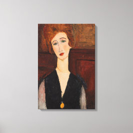 Lienzo Amedeo Modigliani - Retrato de una mujer