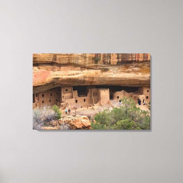 Lienzo América del Norte, Estados Unidos, Colorado. Vivie (Anverso)