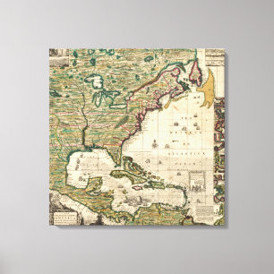 Lienzo América Septentrionalis