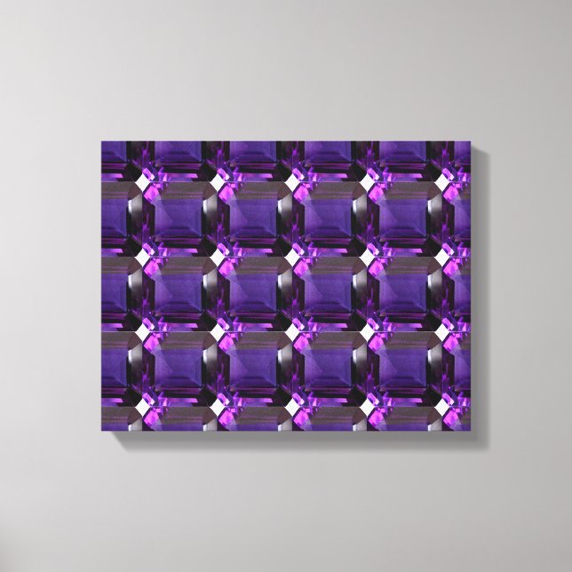 Lienzo Amethyst Gemstone Purple (Anverso)