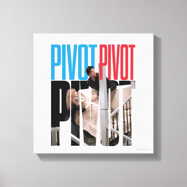 Lienzo AMIGOS™ | Cita PIVOT PIVOT (Anverso)