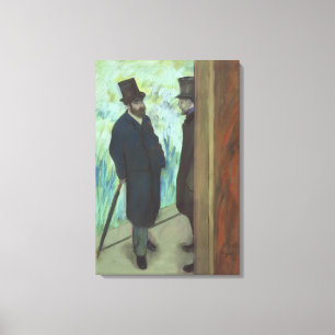 Lienzo Amigos de Edgar Degas el   en el teatro