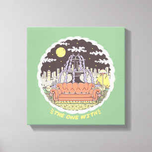 Lienzo AMIGOS™   Fuente Personalizado