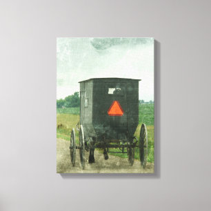 Lienzo Amish
