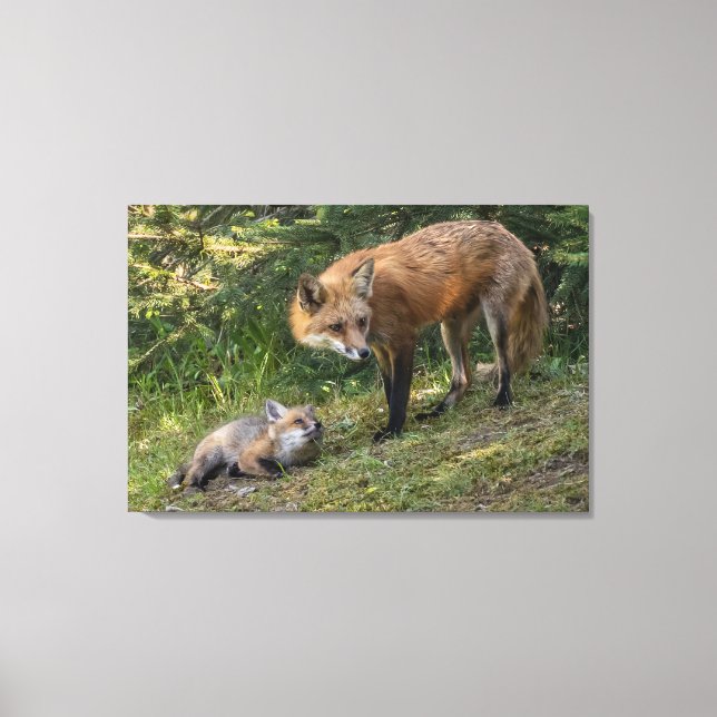 Lienzo Amo A Mi Mamá (Anverso)