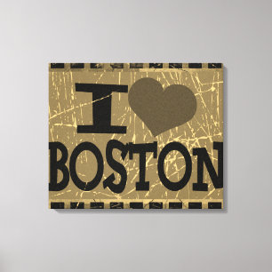 Lienzo Amo Boston - Viejo Boston