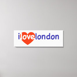 Lienzo Amo Londres