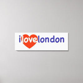 Lienzo Amo Londres
