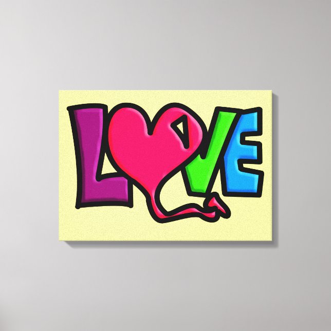 Lienzo Amor (Anverso)