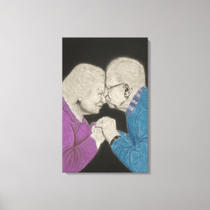 Lienzo Amor Atemporal