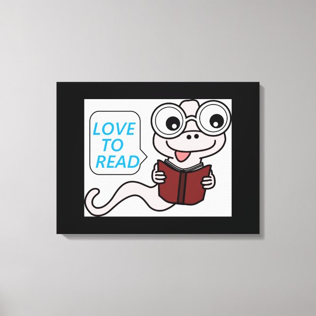 LIENZO "AMOR DE LEER" (Anverso)