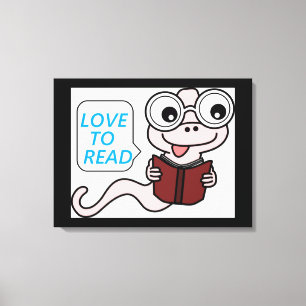 LIENZO "AMOR DE LEER"