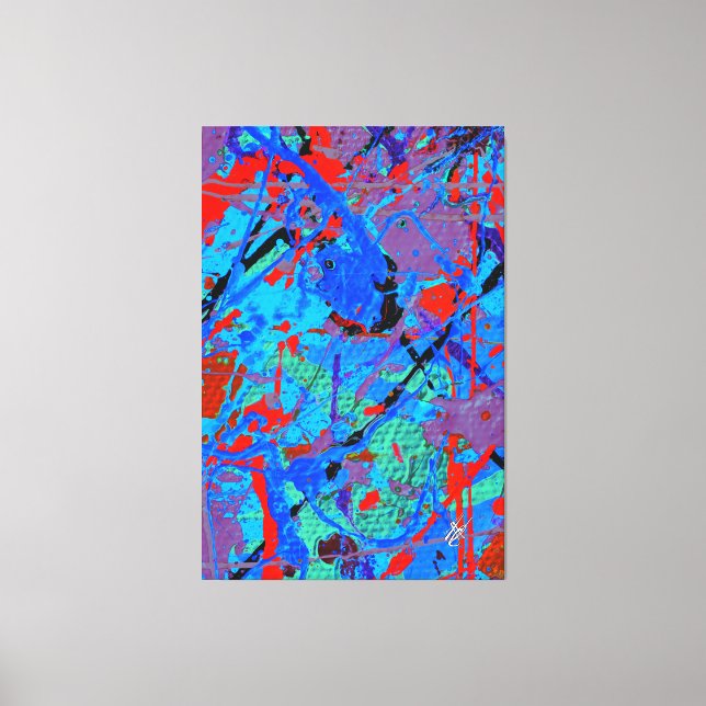 Lienzo Amor Escarlata (Anverso)