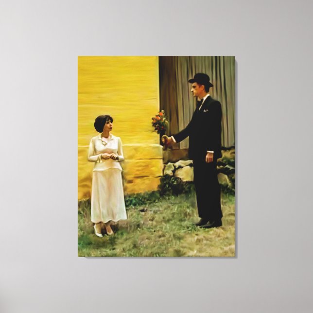 Lienzo Amor falso (Anverso)