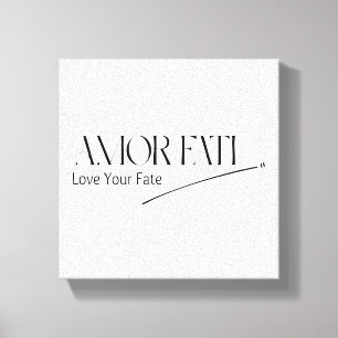 Lienzo Amor Fati - Ama tu destino
