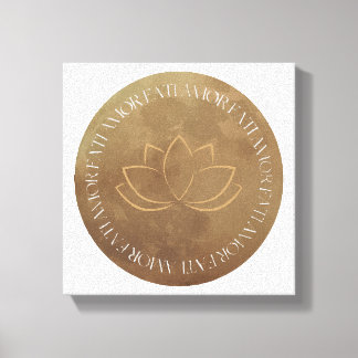 Lienzo Amor Fati Lotus – Acepta Tu Destino