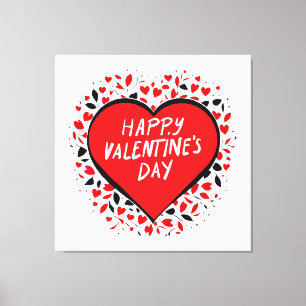 Lienzo Amor Infinito en el Día de San Valentín