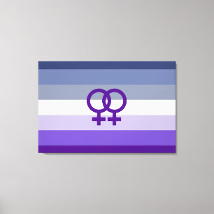 Lienzo Amor Lésbico Butch Orgullo WLW