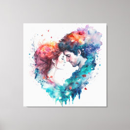 Lienzo Amor por siempre