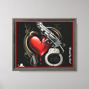 Lienzo "Amor protegido"