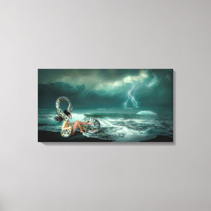 Lienzo Amor Serpente