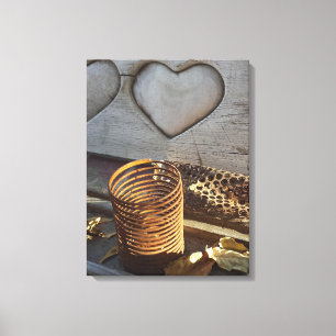Lienzo Amor vintage