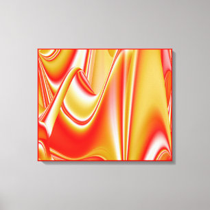 Lienzo Amor y Oro Abstracto 3D Arcoírisarte