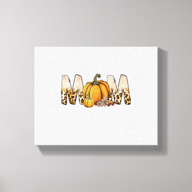 Lienzo Amortización Mamá Calabaza Leopart (Anverso)
