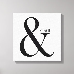 Lienzo Ampersand Chill