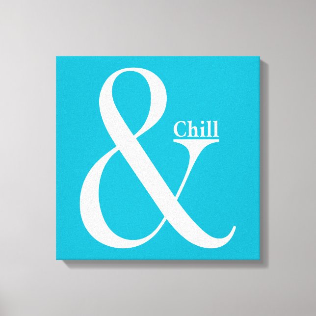 Lienzo Ampersand Chill (Anverso)