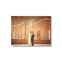 Ampersand monograma simple Boda foto