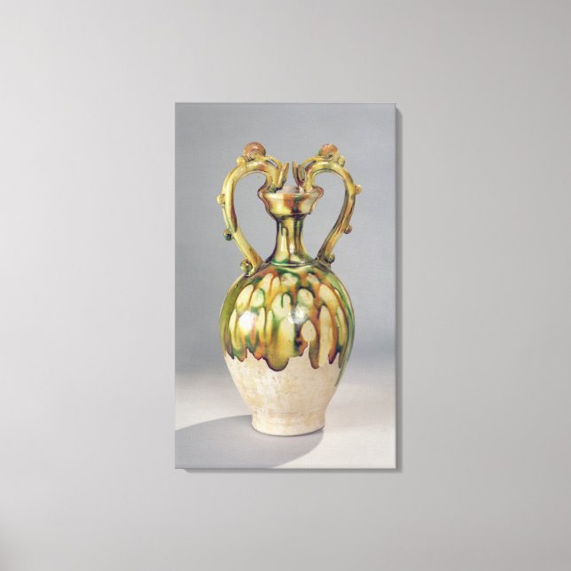 Lienzo Amphora con mangos en forma de dragón (Anverso)