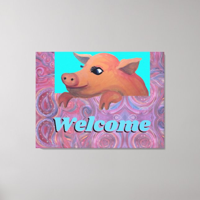 Lienzo Ampliación de la foto (Anverso)