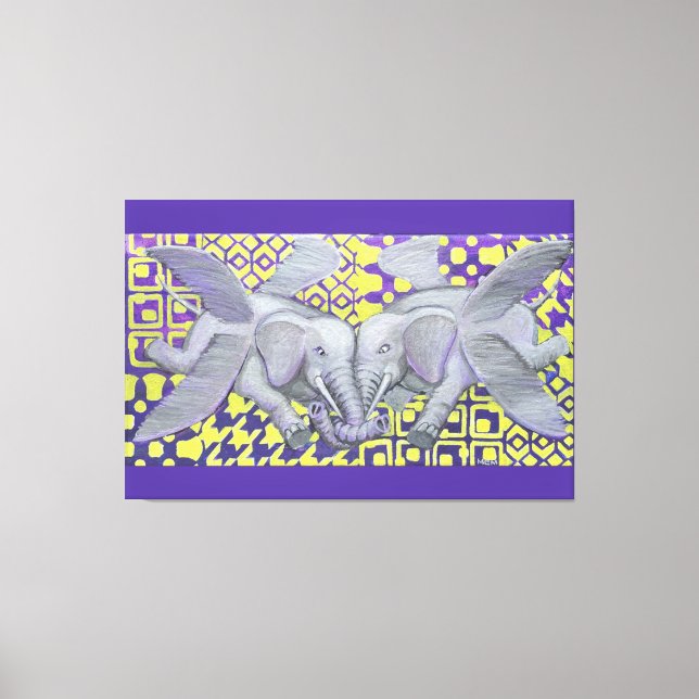 Lienzo Ampliación de la foto (Anverso)