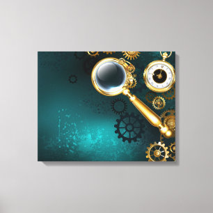 Lienzo Ampliador en estilo Steampunk