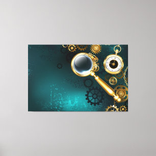 Lienzo Ampliador en estilo Steampunk