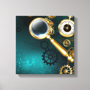 Lienzo Ampliador en estilo Steampunk