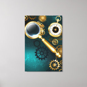 Lienzo Ampliador en estilo Steampunk