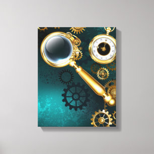 Lienzo Ampliador en estilo Steampunk