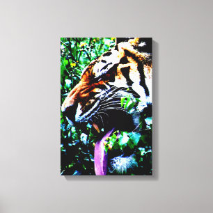 Lienzo Amur Tiger 11x16.5 (27.5x41.25cm) wacna