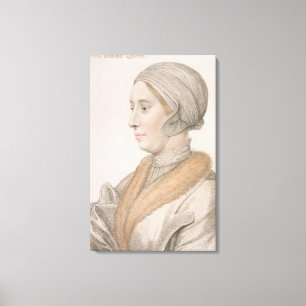 Lienzo Ana Bolena (1507-36) grabado por Francisco Bartol