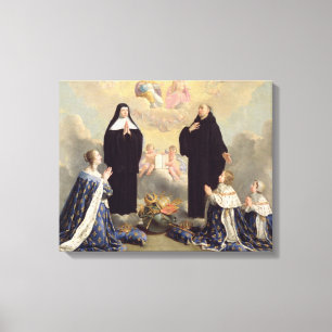 Lienzo Ana de Austria y sus hijos