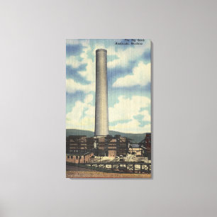 Lienzo Anaconda, Montana - Fundición Washoe