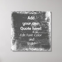 ¡Añade Tu Propia Cita! Marco blanco