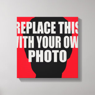 Lienzo añadir / cargar tu propia foto