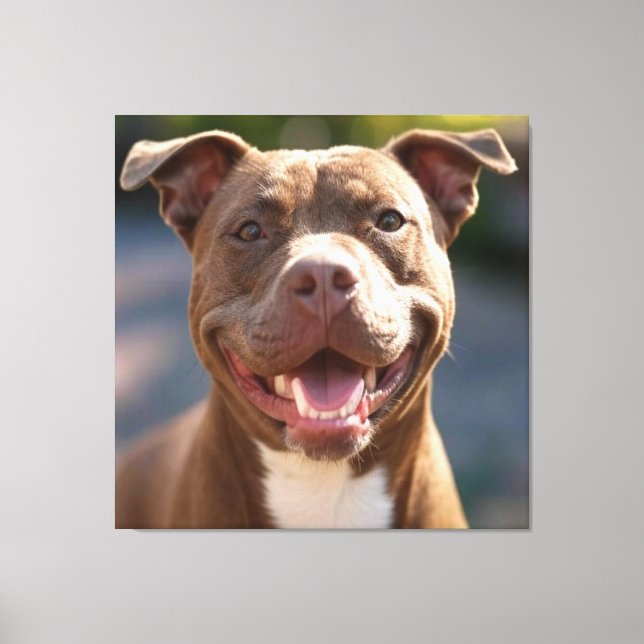 Lienzo Añadir Personalizar fotográfico de pitaciones (Anverso)