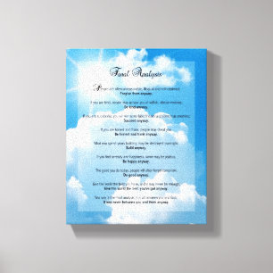 Lienzo Análisis final: "Hágalo de todos modos "