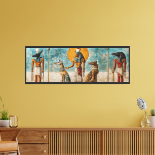 Lienzo Anciano Egipto Gods Wall Art - Mythology Canvas