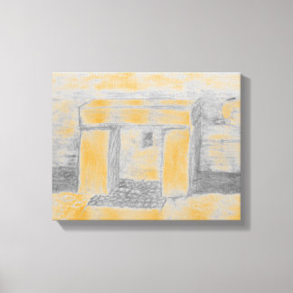 Lienzo Ancient Temple Canvas Print